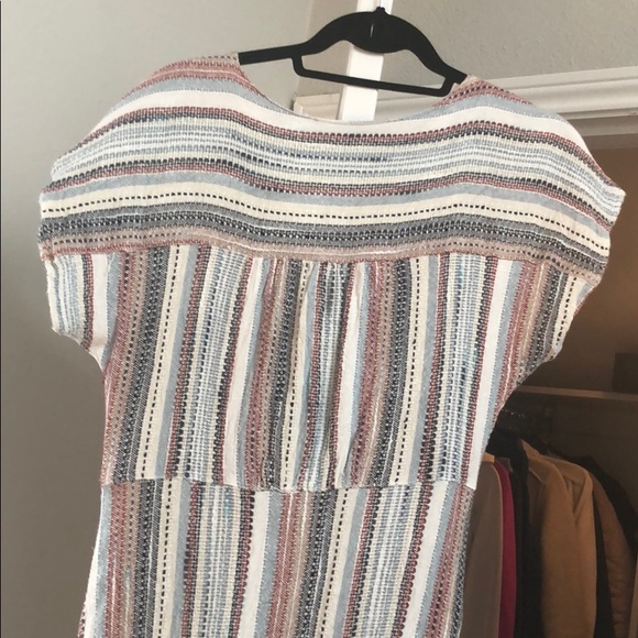 Multi stitch dress with wooden buttons - Picture 5 of 5